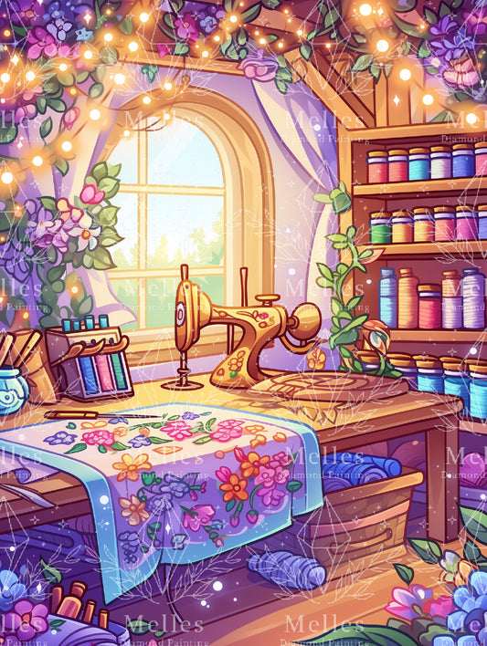 Crafting DIY Room - Premium Render