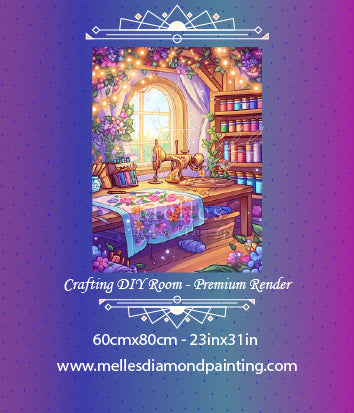 Crafting DIY Room - Premium Render