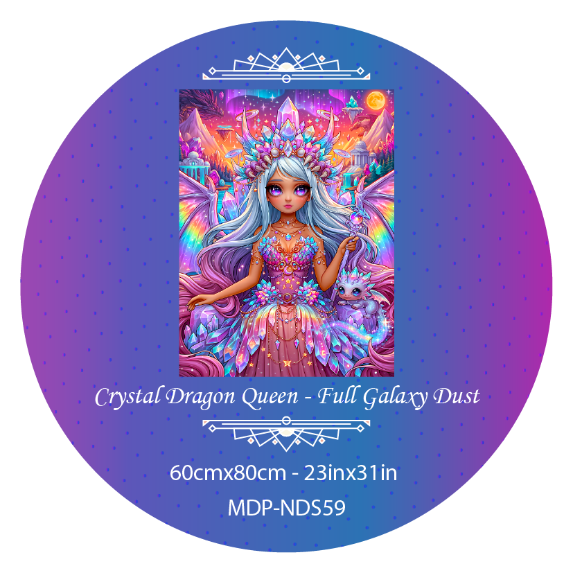 Crystal Dragon Queen - Full Galaxy Dust