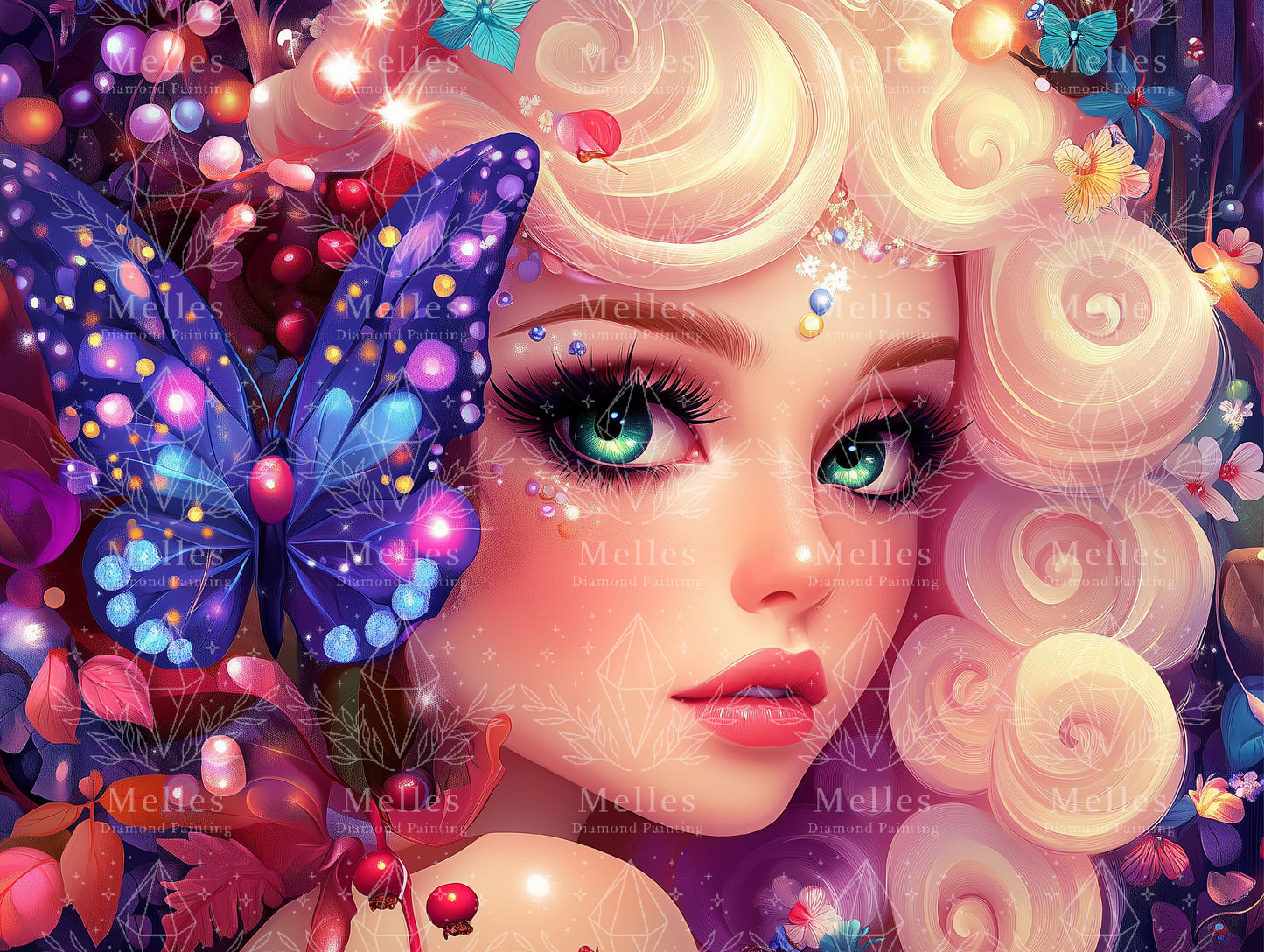 Curly Diva - Full Galaxy Dust