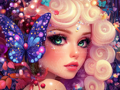 Curly Diva - Full Galaxy Dust