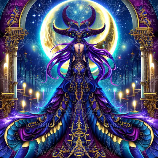 Dragon Moon Guardian  - Full Galaxy Dust