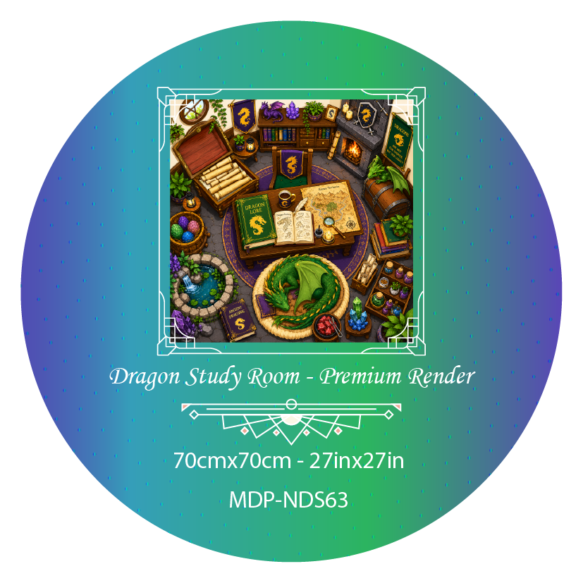 Dragon Study Room - Full Galaxy Dust