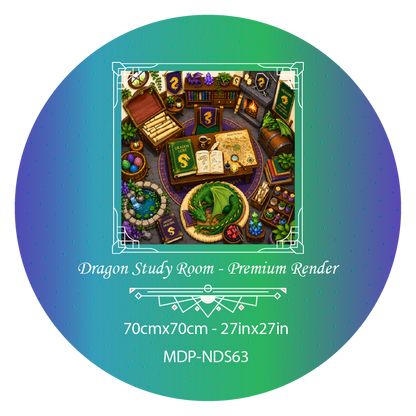 Dragon Study Room - Full Galaxy Dust