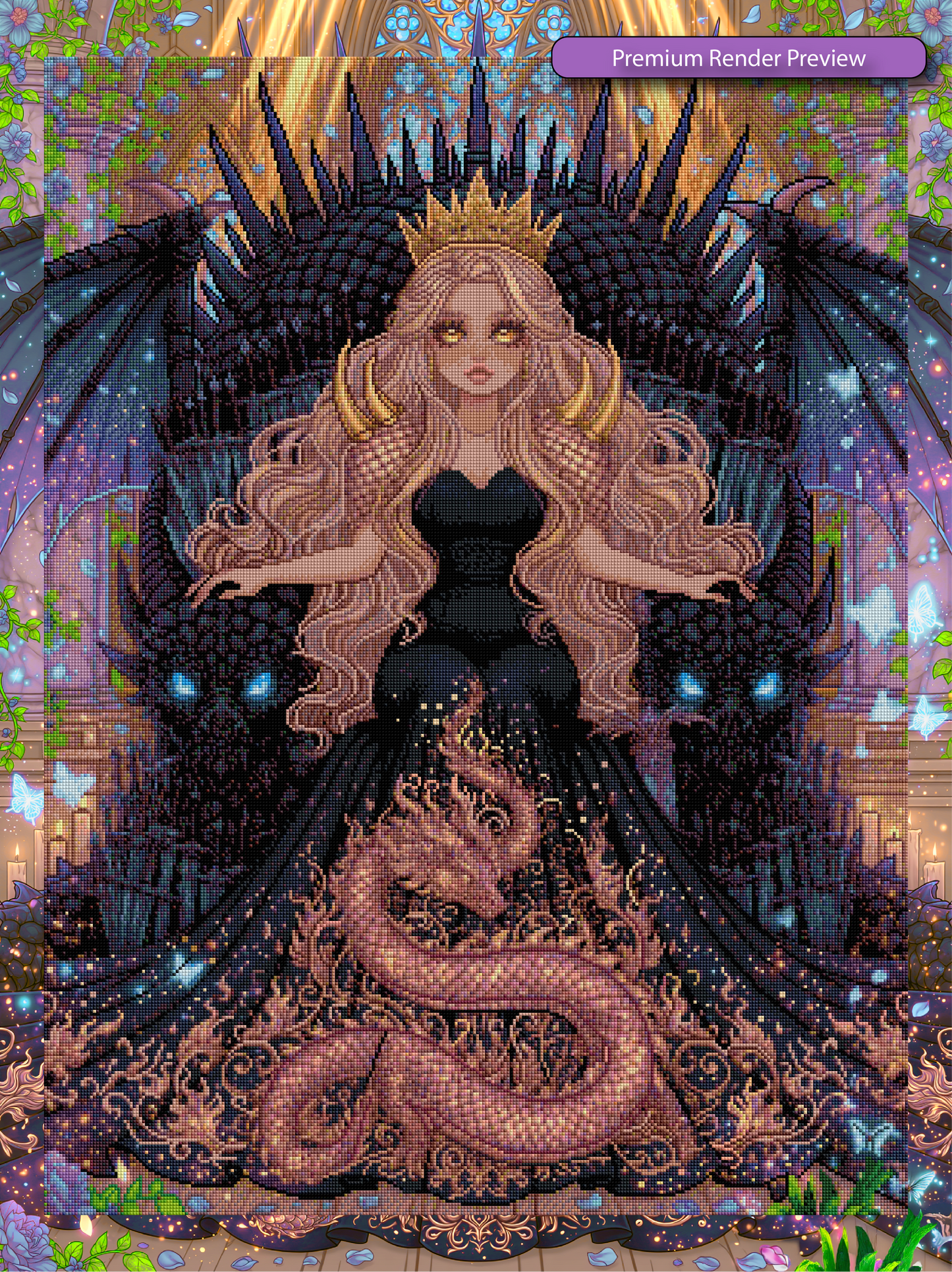 Dragon Throne - Full Galaxy Dust