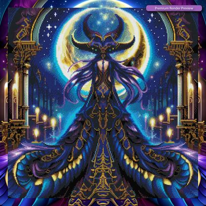 Dragon Moon Guardian  - Full Galaxy Dust