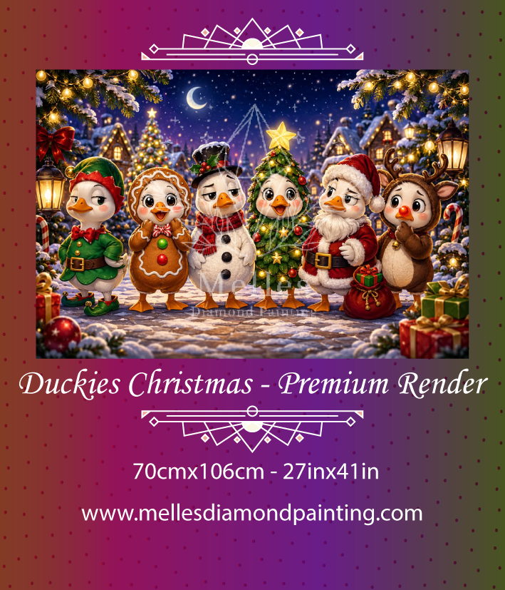 Duckies Christmas - Premium Render