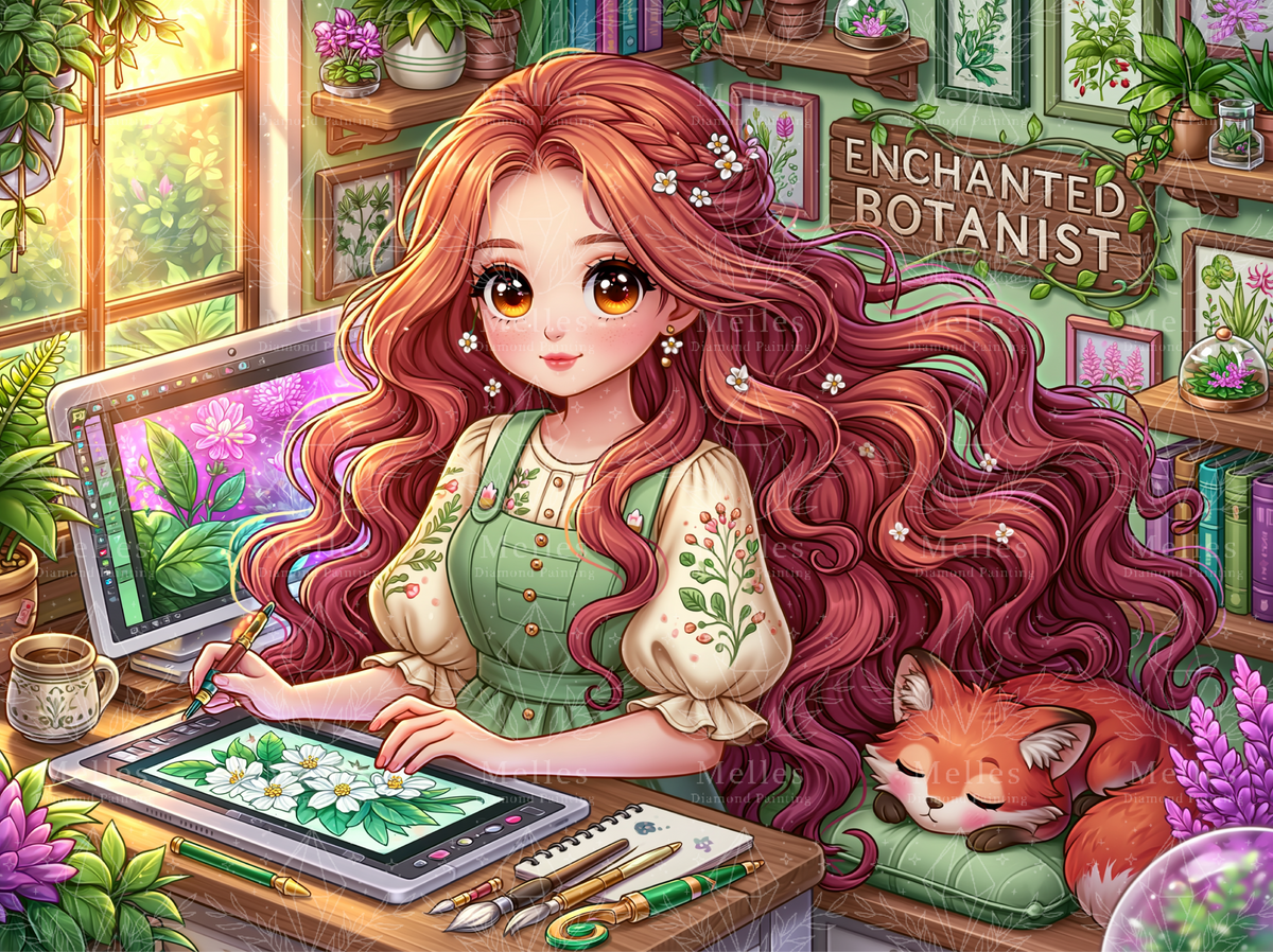 Enchanted Botanist - Premium Render