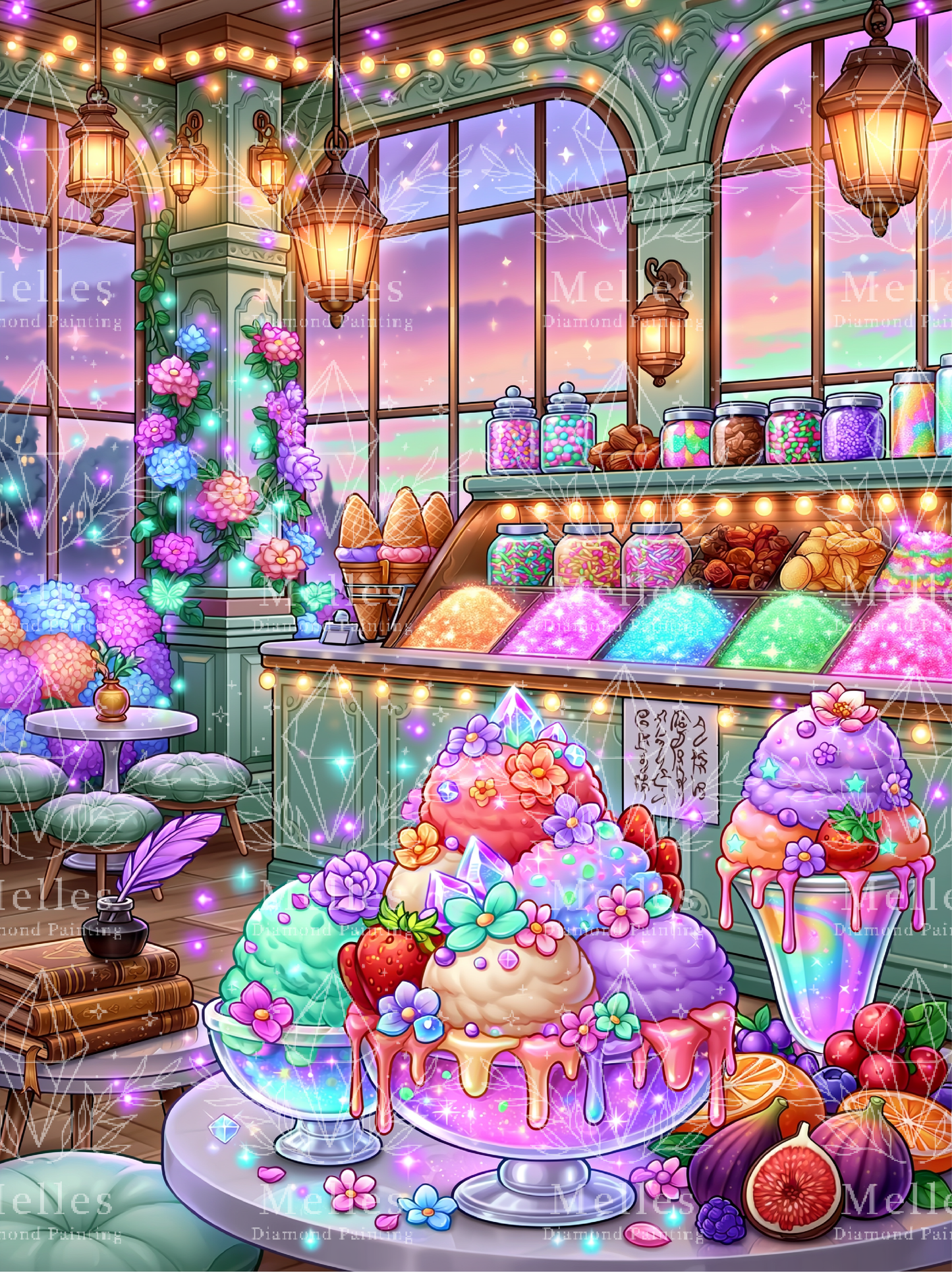 Enchanted Ice Cream Shop - Full Galaxy Dust