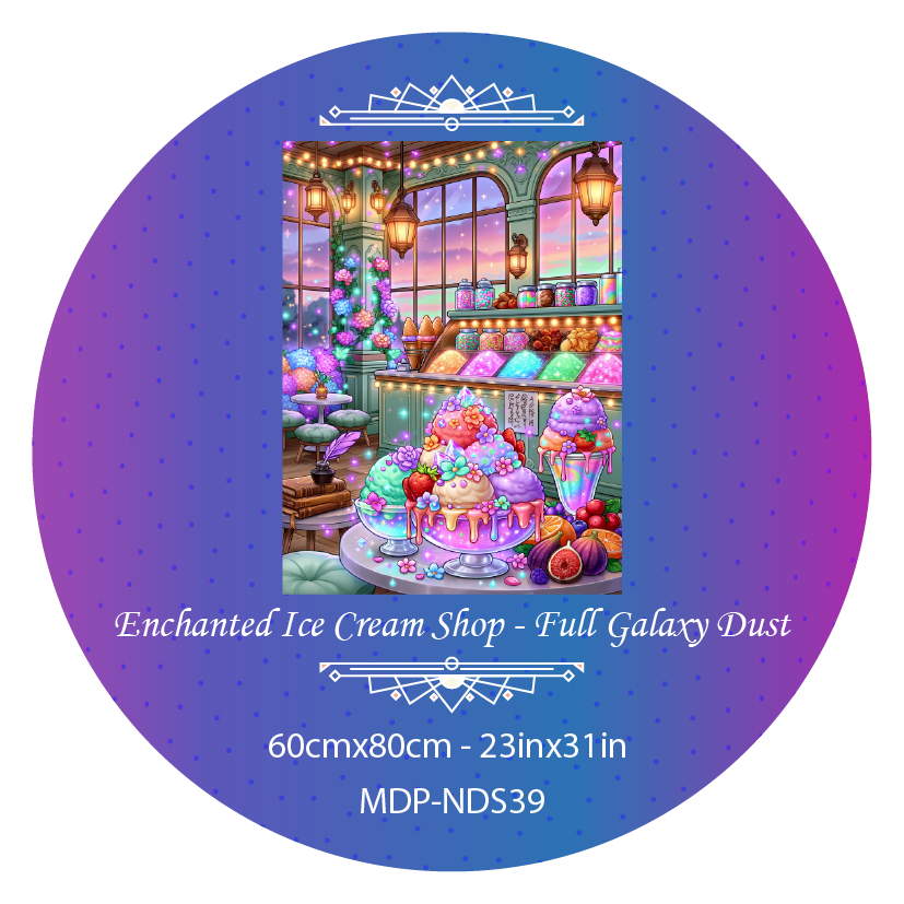 Enchanted Ice Cream Shop - Full Galaxy Dust