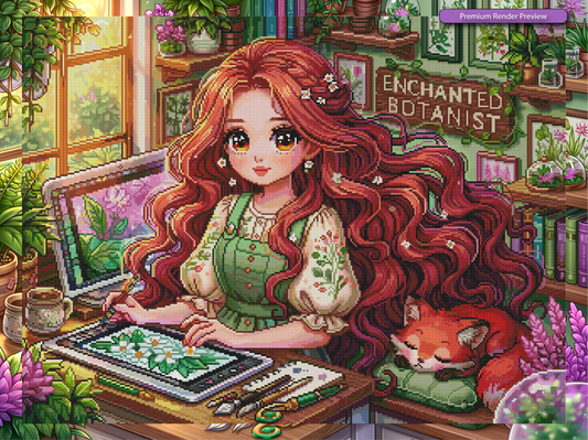 Enchanted Botanist - Premium Render