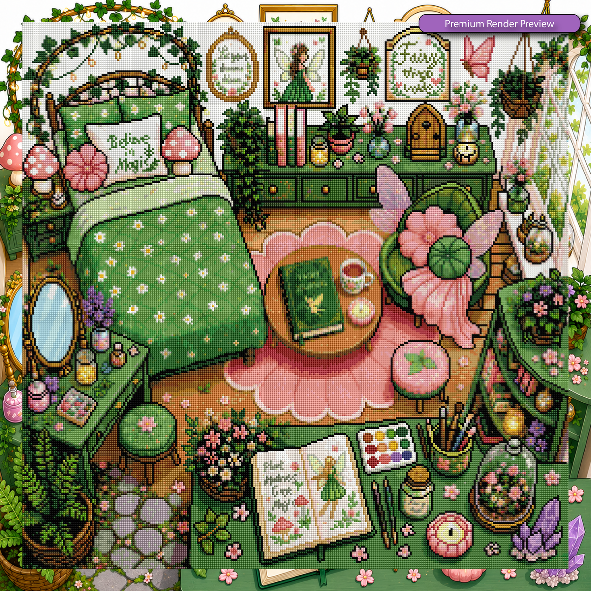 Fairy Bedroom - Full Galaxy Dust