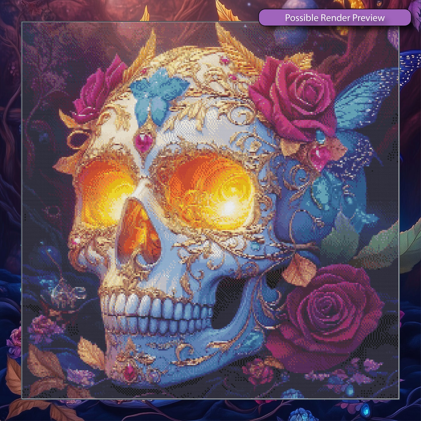 Filagree Skull