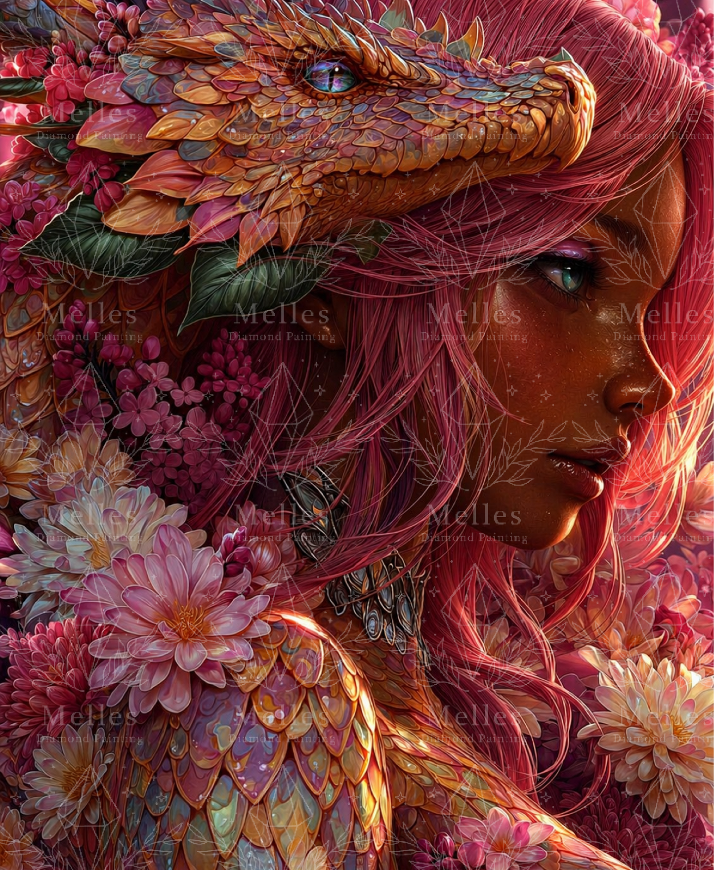 Flower Dragon Guardian