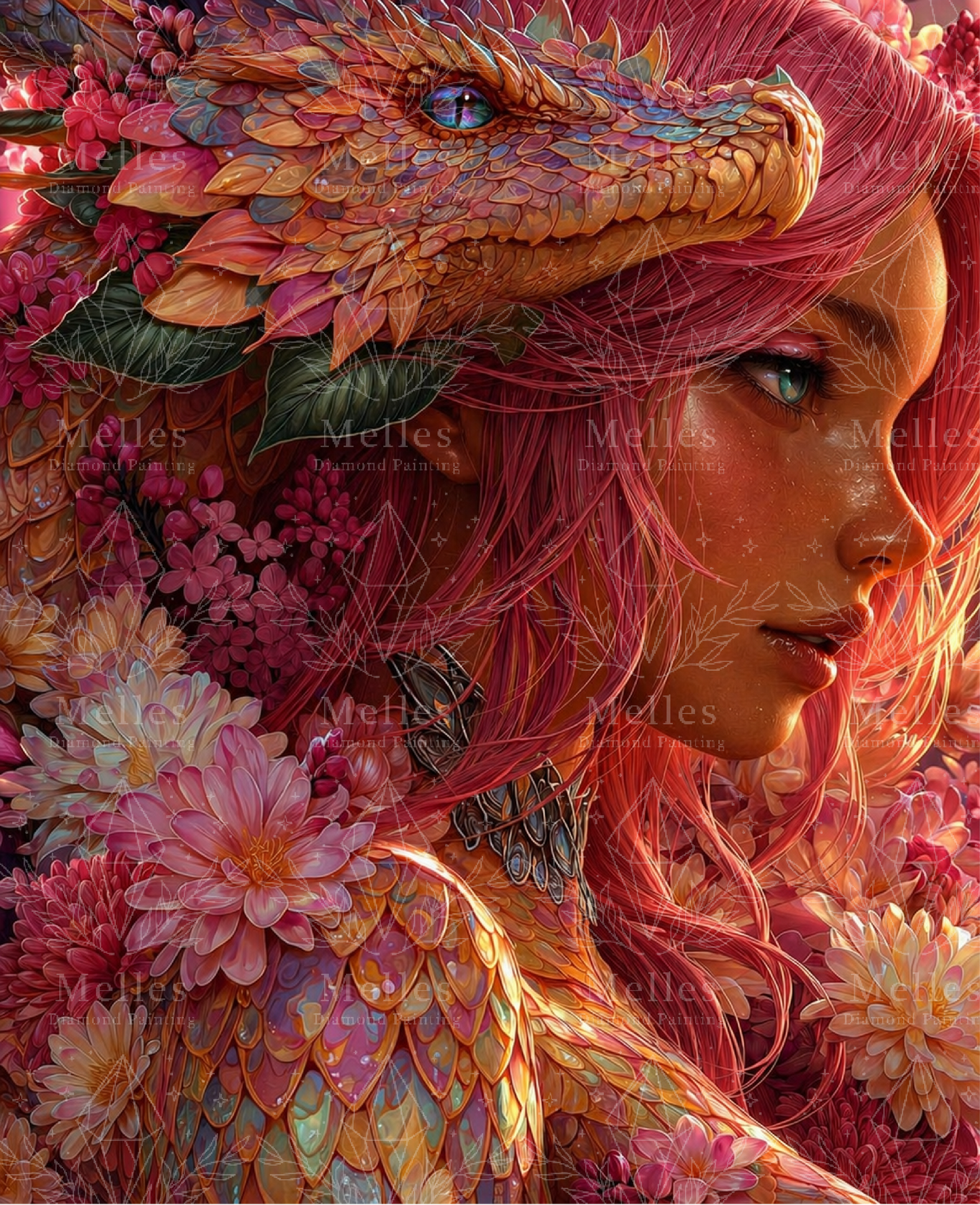 Flower Dragon Guardian