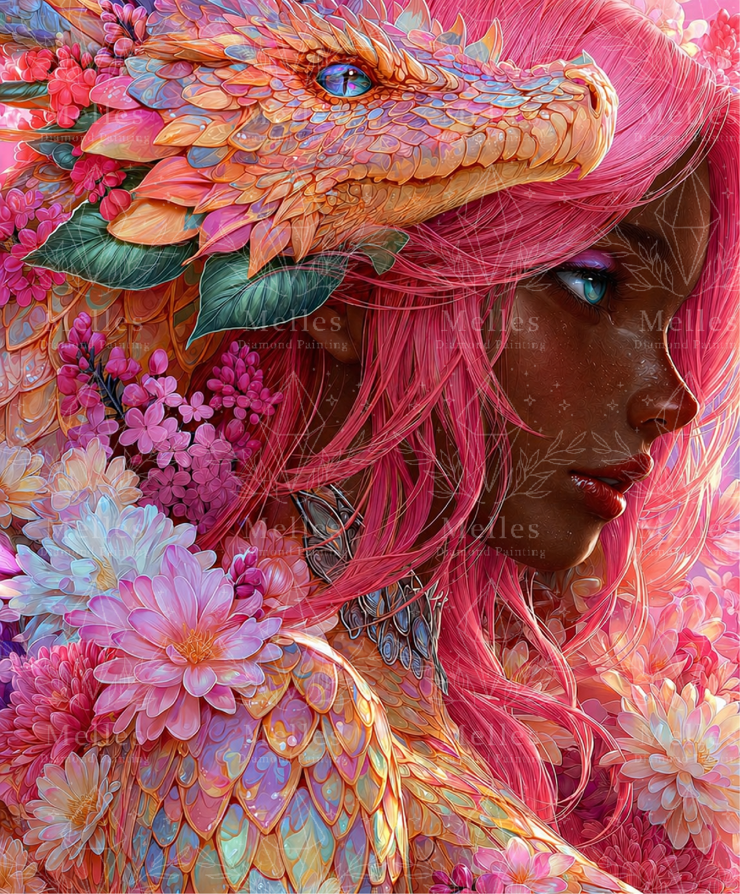 Flower Dragon Guardian