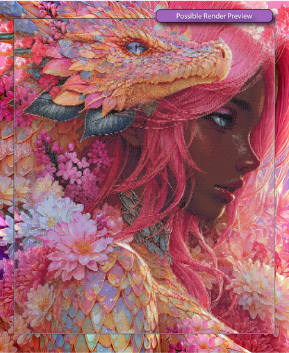 Flower Dragon Guardian