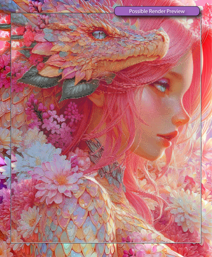 Flower Dragon Guardian