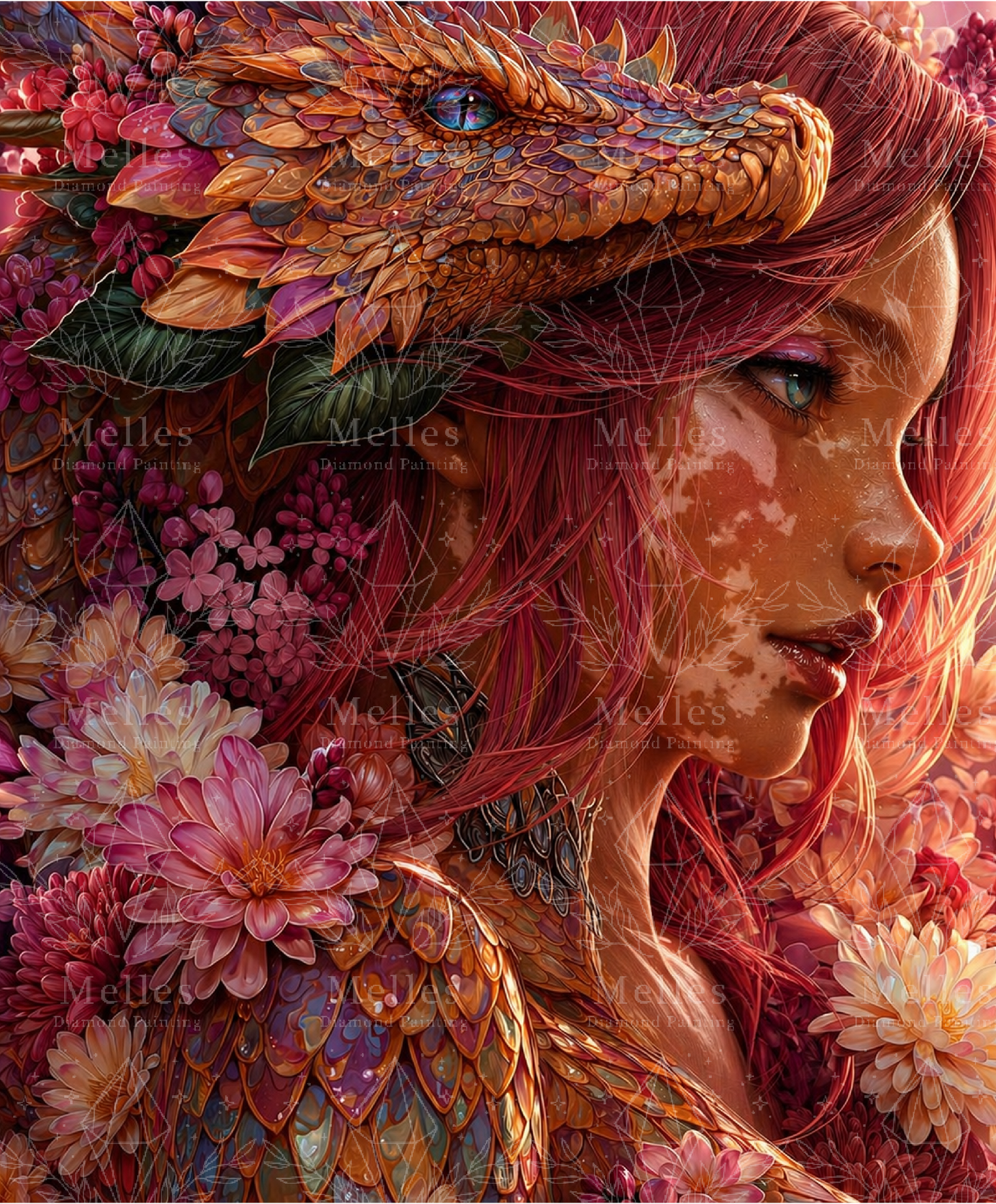 Flower Dragon Guardian