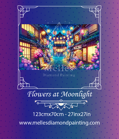 Flowers at Moonlight