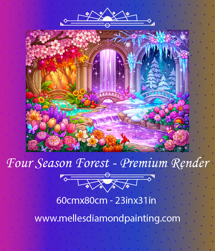 Four Season Forest - Premium Render