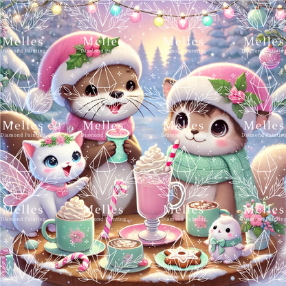 Friends in Christmas - Premium Render (Budget Bliss)