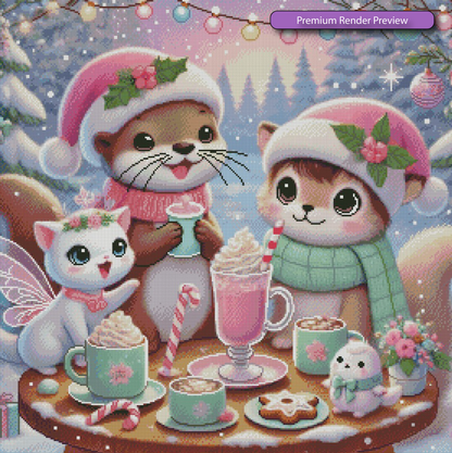Friends in Christmas - Premium Render (Budget Bliss)