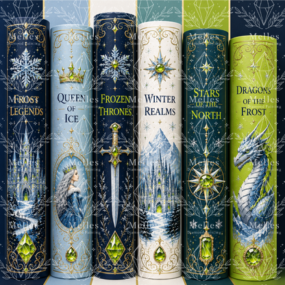 Frost Books Collection - Premium Render