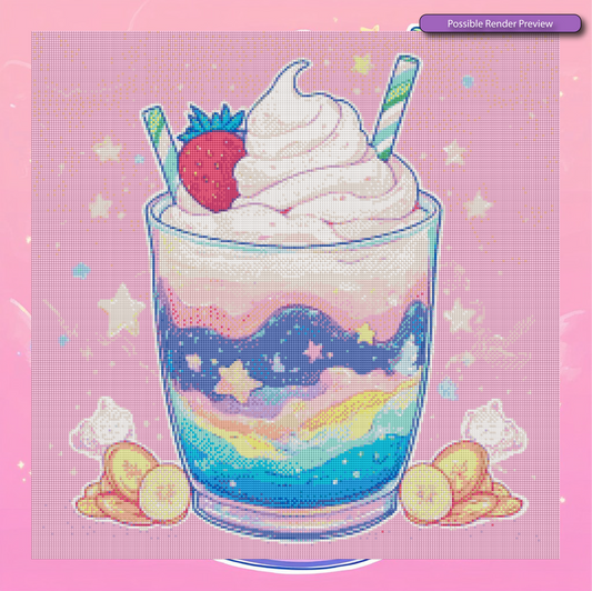 Galaxy Banana Swirl Delight - Full AB+SD