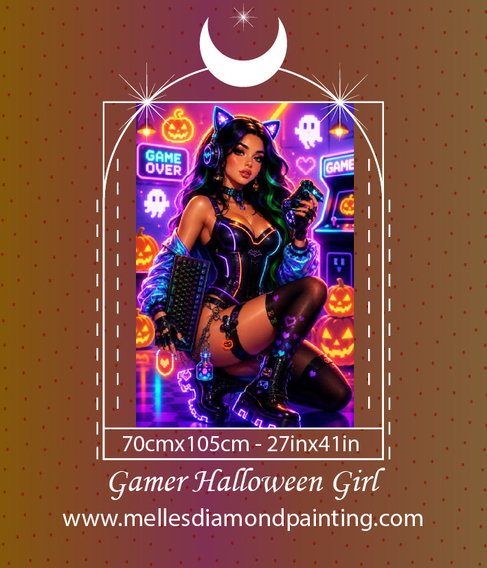 Gamer Halloween Girl