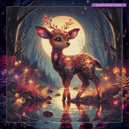 Gem-Fawn of the Moonlit Grove