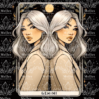 Gemini Twin - Crystal Zodiac