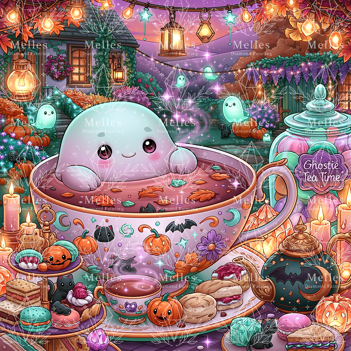 Ghostie Tea Time - Premium Render