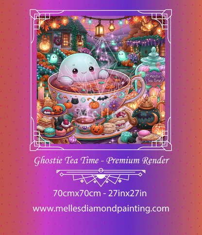 Ghostie Tea Time - Premium Render