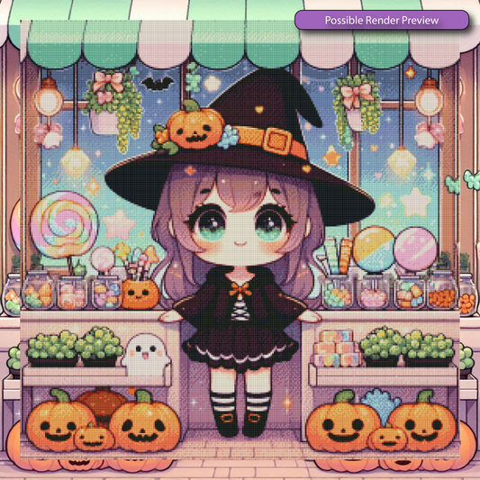 Halloween Candy Shop Keeper