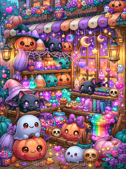 Halloween Corner - Premium Render