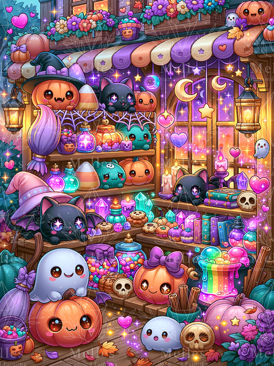 Halloween Corner - Premium Render