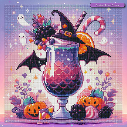 Halloween Smoothie Delight - Premium Render