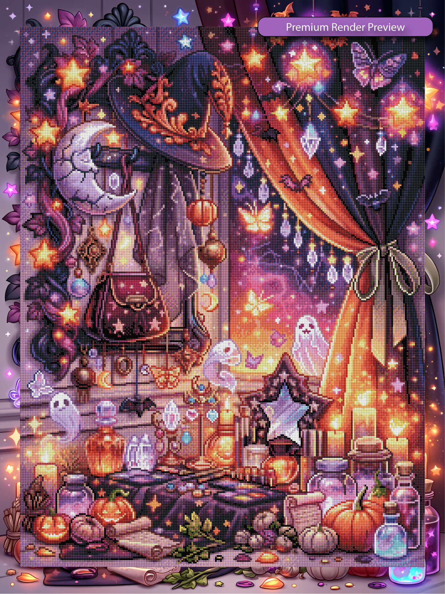 Halloween Vanity - Galaxy Dust