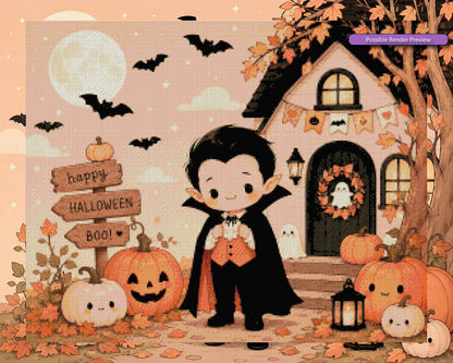 Haloween Cabin
