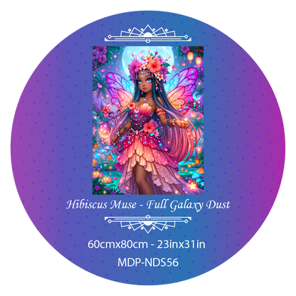 Hibiscus Muse - Full Galaxy Dust