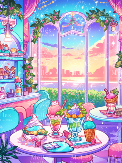Icecream Sunset - Premium Render