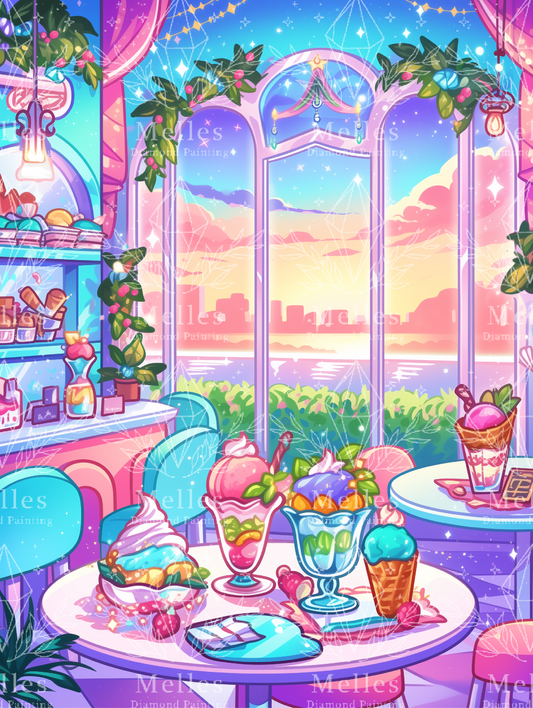 Icecream Sunset - Premium Render