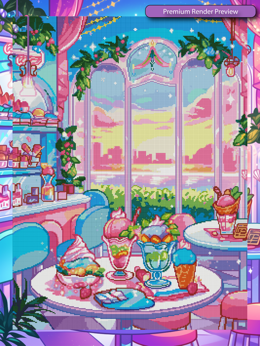 Icecream Sunset - Premium Render