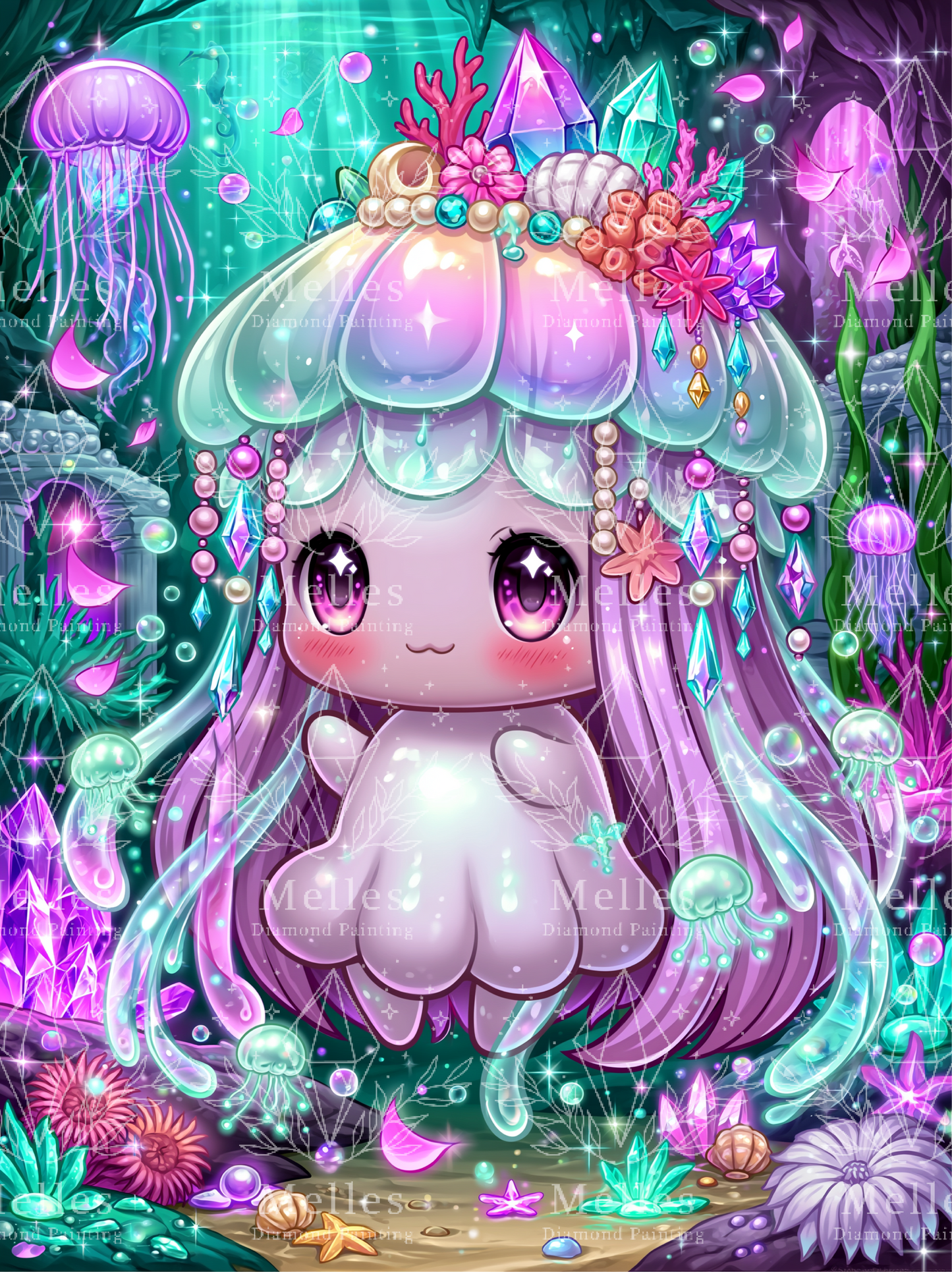 Jellyfish Ghostie - Galaxy Dust