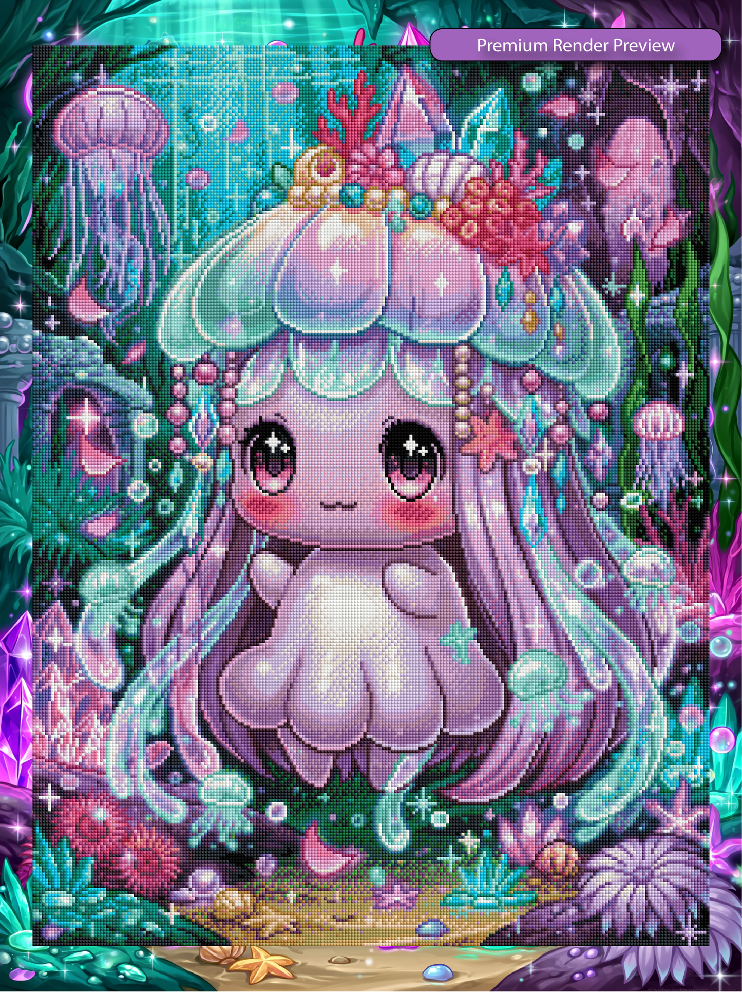 Jellyfish Ghostie - Galaxy Dust
