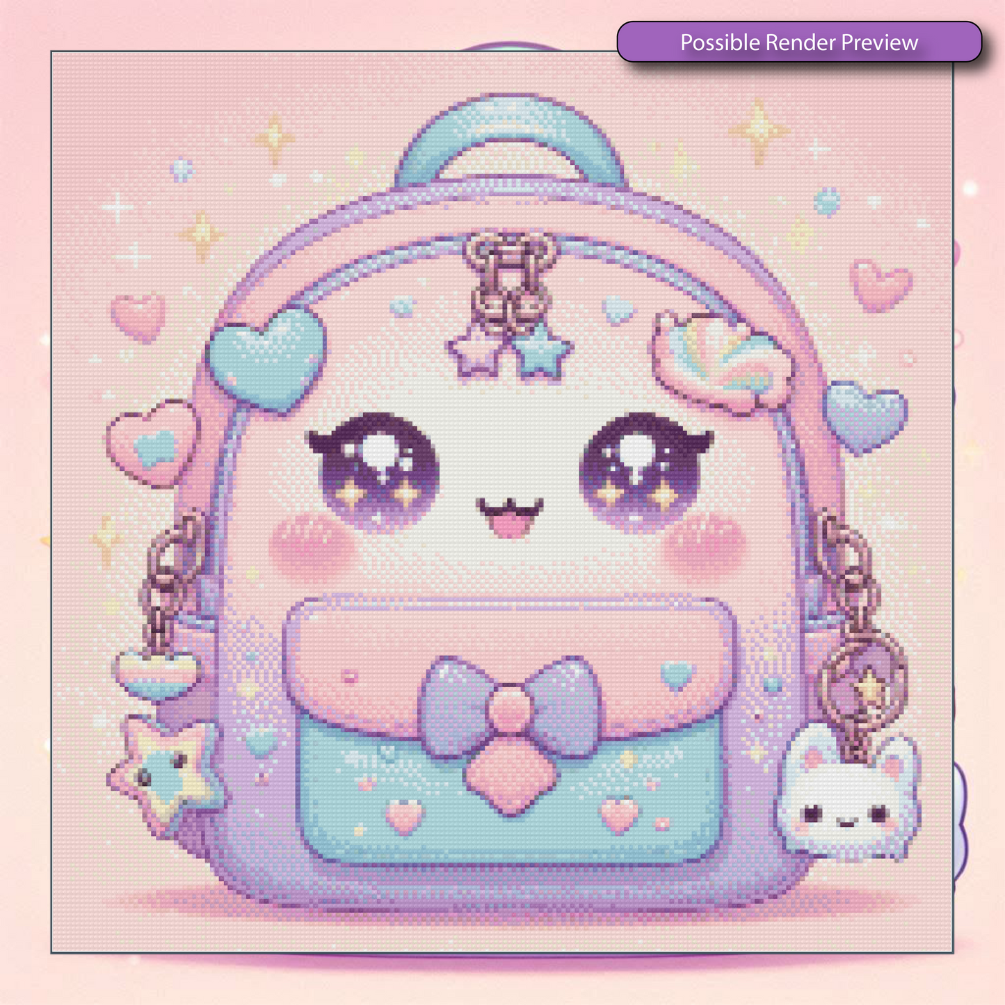 Kawaii Fluffy Backpack