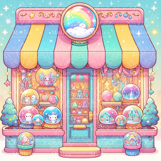 Kawaii Christmas Rainbow Shop