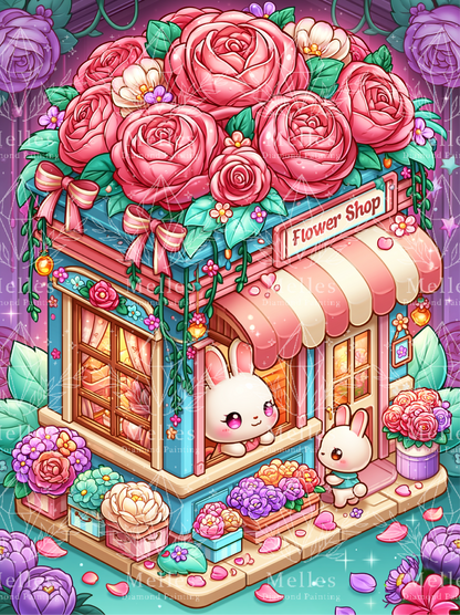 Kawaii Flower Bunny Shop - Full Galaxy Dust