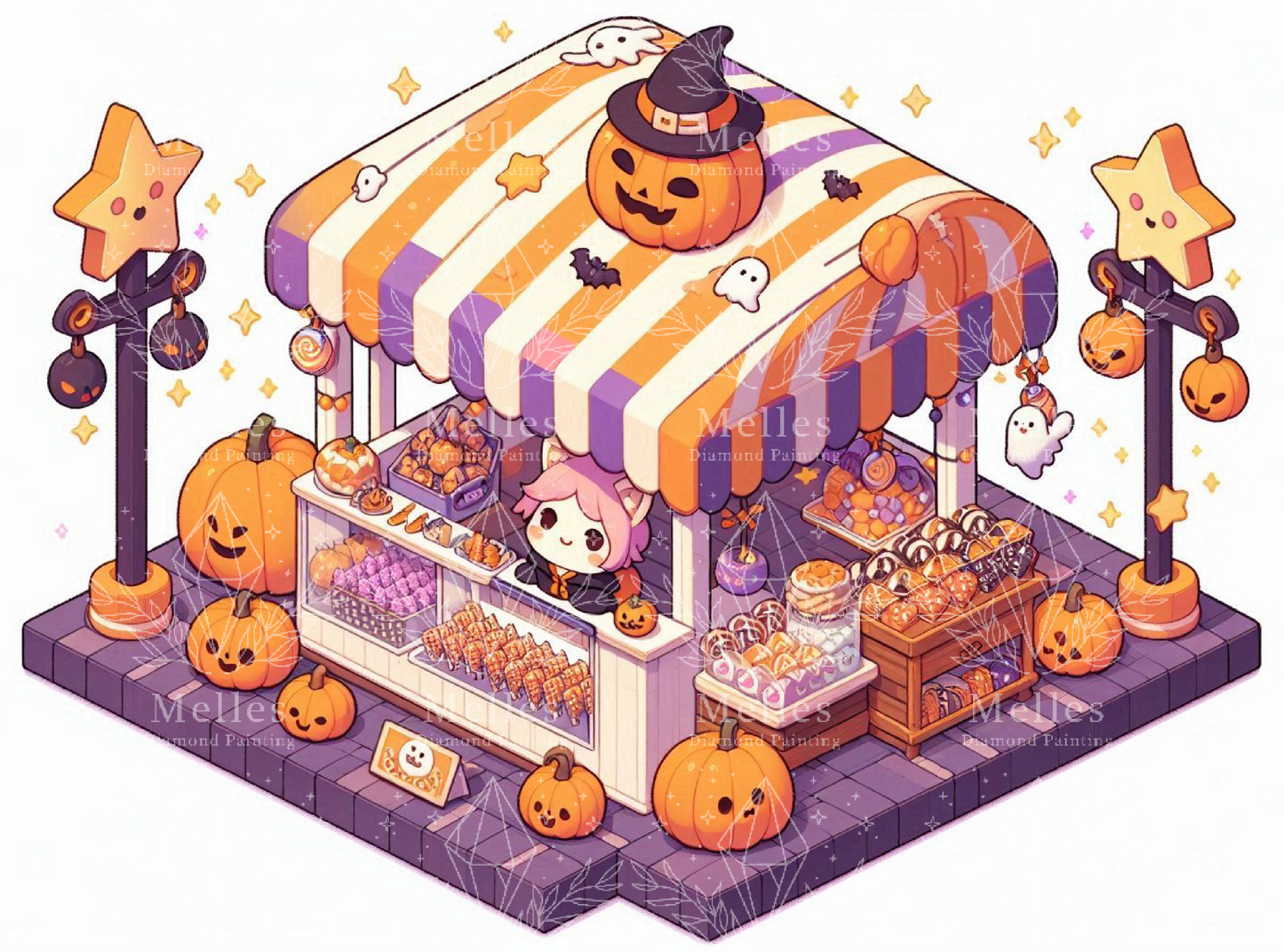 Kawaii Halloween Cake Shop